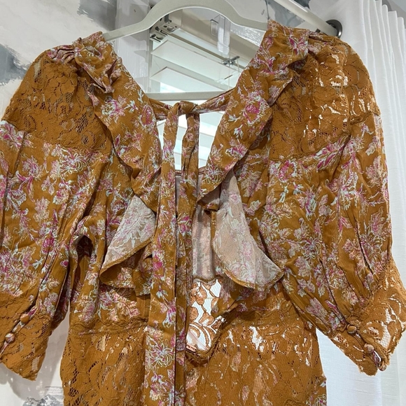 Free people mini Dress,size10 - Picture 4 of 5